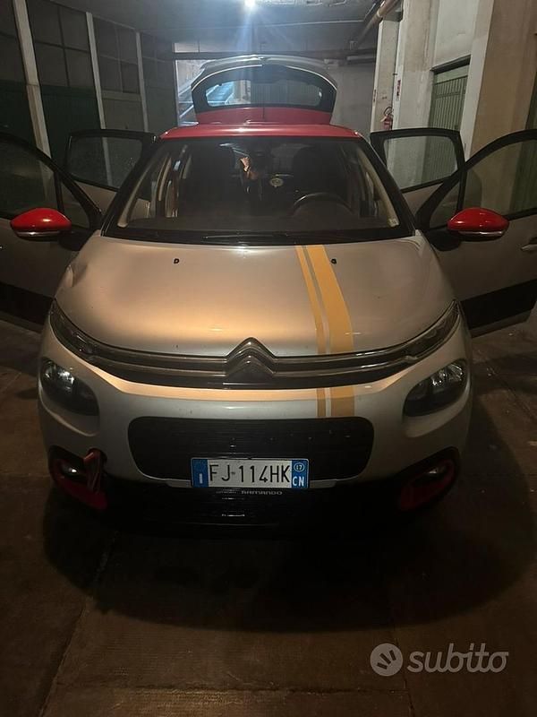 Usata Citroën C3 Shine 99 CV (72 kW) 2017 Grigio Utilitaria