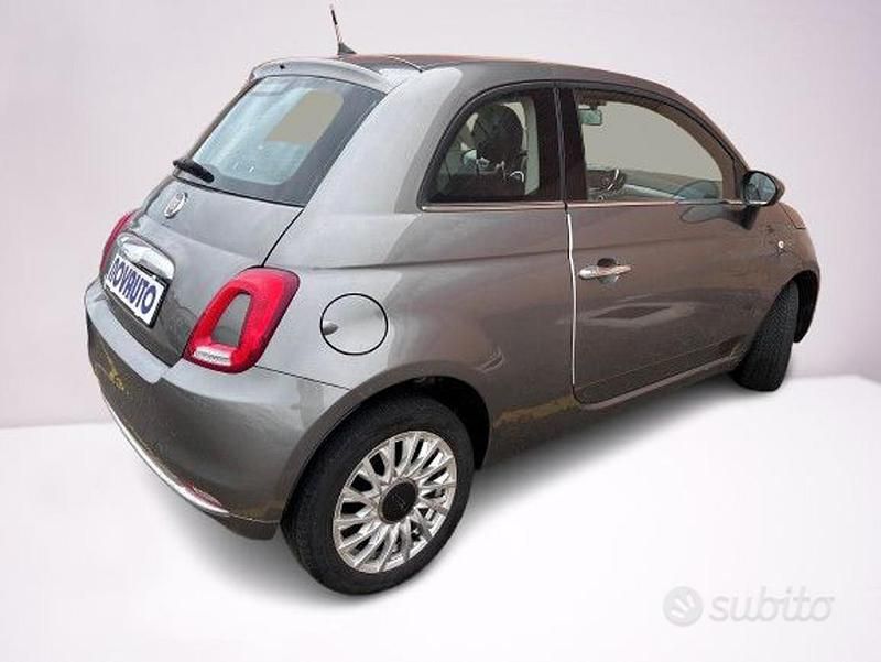 Usata Fiat 500 Lounge 69 CV (50 kW) 2016 Grigio scuro Utilitaria