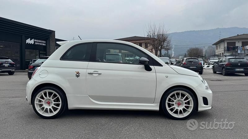 Usata Abarth 500 2009 Bianco Utilitaria