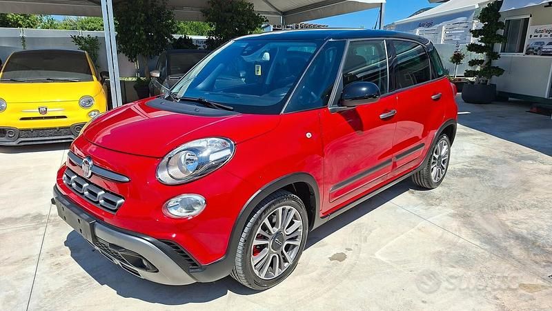 Usata Fiat 500L Cross 120 CV (88 kW) 2017 Rosso Monovolume
