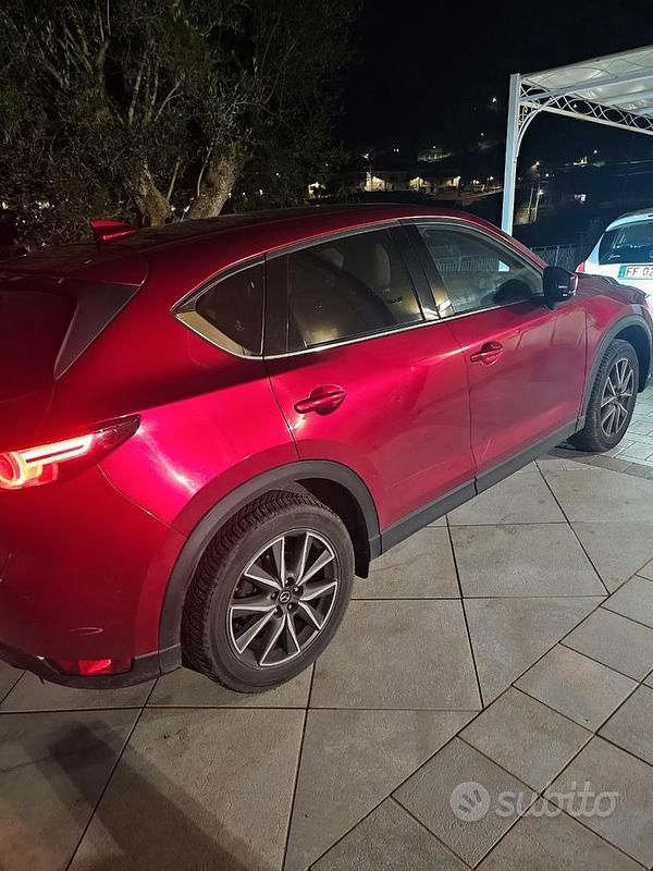 Usata Mazda CX-5 184 CV (135 kW) 2018 Rosso SUV