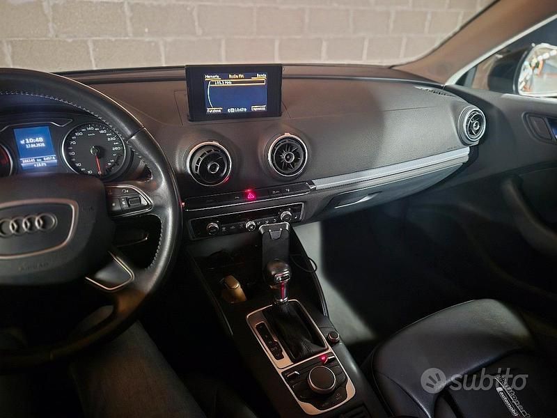 Usata Audi A3 Ambiente 110 CV (80 kW) 2014 Nero Berlina