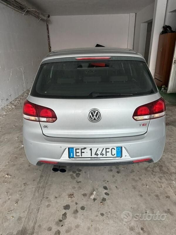 Usata VW Golf VI 160 CV (117 kW) 2010 Grigio Utilitaria