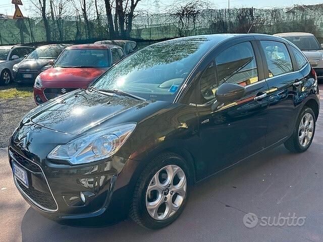 Usata Citroën C3 Exclusive 68 CV (50 kW) 2012 Nero Berlina