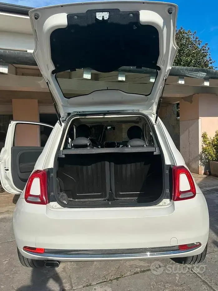 Usata Fiat 500 69 CV (50 kW) 2016 Bianco Berlina