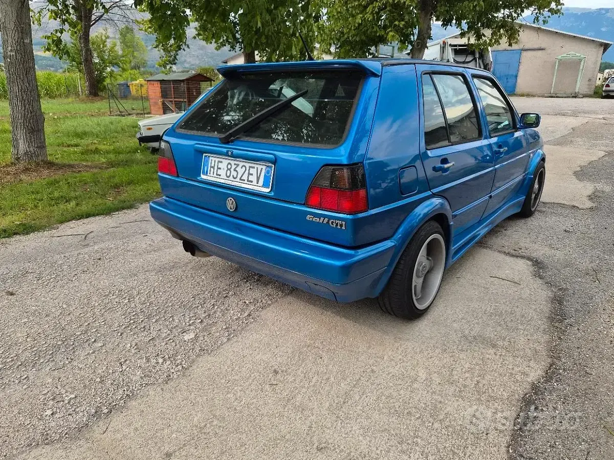 Usata VW Golf III GTI 110 CV (80 kW) 1991 Bluazzurro Utilitaria
