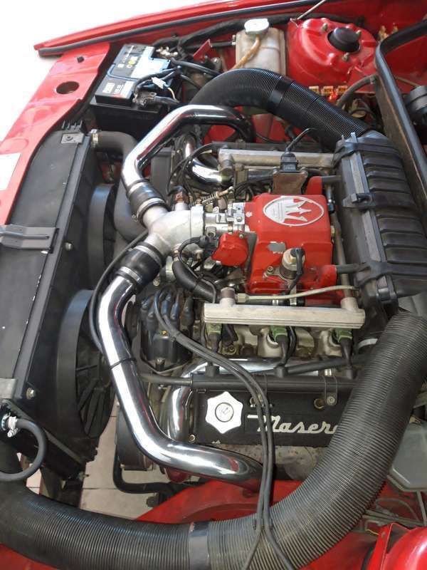 Usata Maserati Biturbo 184 CV (135 kW) 1987 Rosso Cabrio
