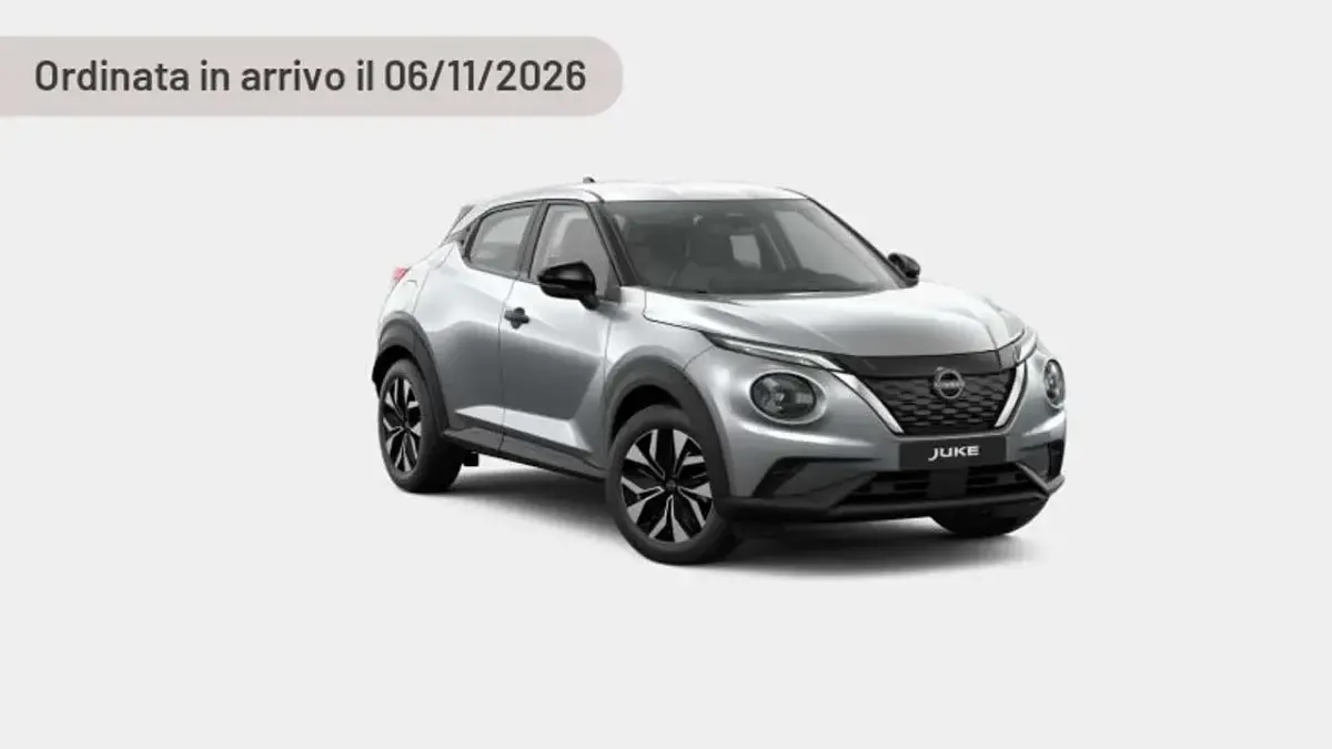 Nuova Nissan Juke Acenta 143 CV (105 kW) 2026 Argento SUV