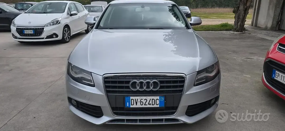 Usata Audi A4 Advanced 143 CV (105 kW) 2009 Grigio Berlina