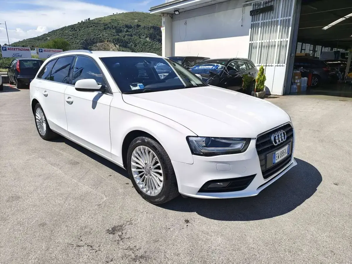 Usata Audi A4 Advanced Plus 150 CV (110 kW) 2014 Bianco Station wagon