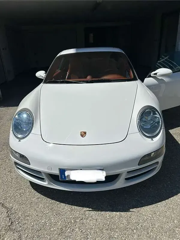 Usata Porsche 997 355 CV (261 kW) 2007 Bianco Coupé