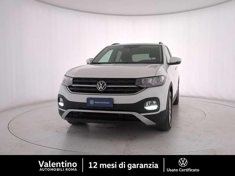 Bianco Usata 2022 VW T-Cross Style SUV | 18.450 € (Buon prezzo) - Immagine 1/4