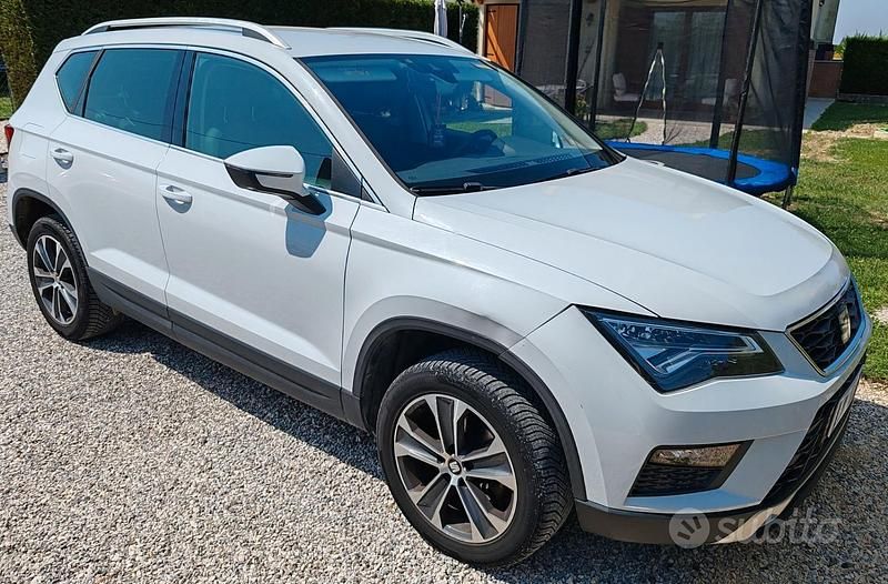 Usata Seat Ateca Style 115 CV (84 kW) 2018 Bianco SUV