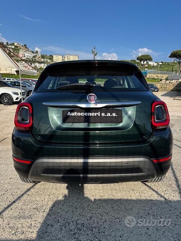 Usata Fiat 500X Cross 120 CV (88 kW) 2021 Verde SUV