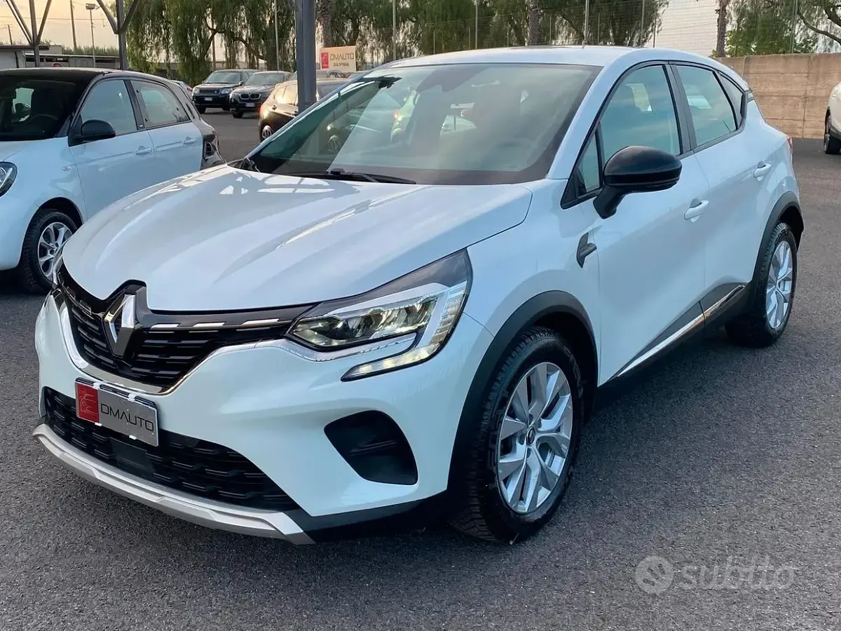 Usata Renault Captur Intens 101 CV (74 kW) 2021 Bianco SUV