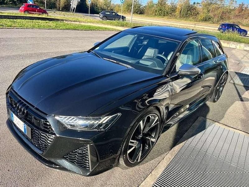 Usata Audi RS6 Advanced 600 CV (441 kW) 2020 Nero Station wagon