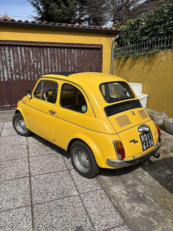 Usata Fiat 500 18 CV (13 kW) 1974 Giallo Utilitaria