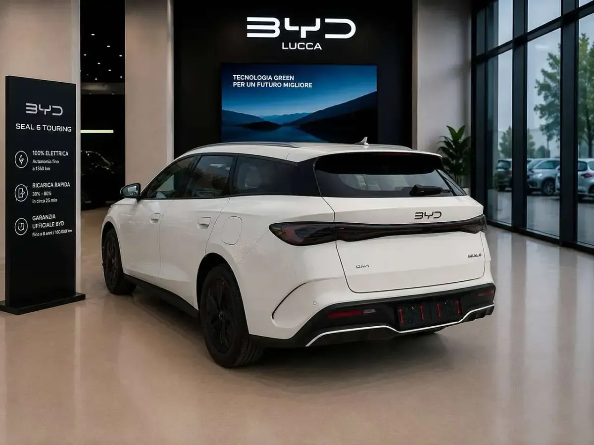 Nuova BYD Seal 184 CV (135 kW) 2026 Polar white Station wagon