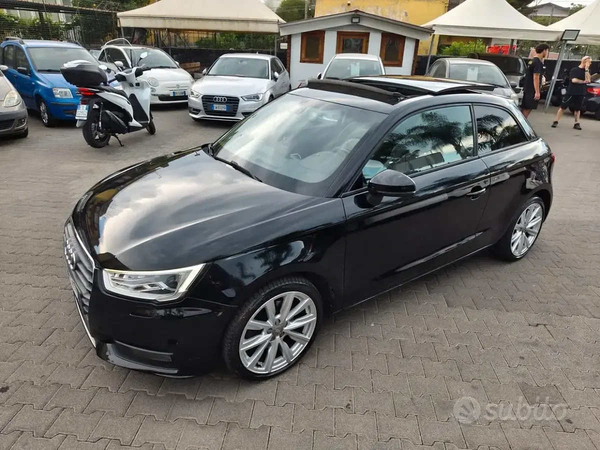 Usata Audi A1 Design 116 CV (85 kW) 2016 Nero Utilitaria