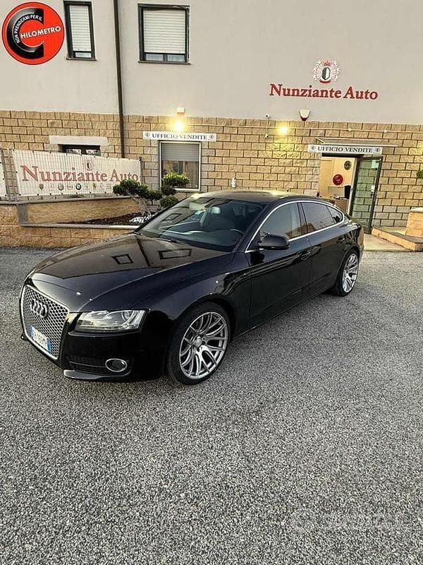 Usata Audi A5 Advanced 170 CV (125 kW) 2010 Nero Coupé