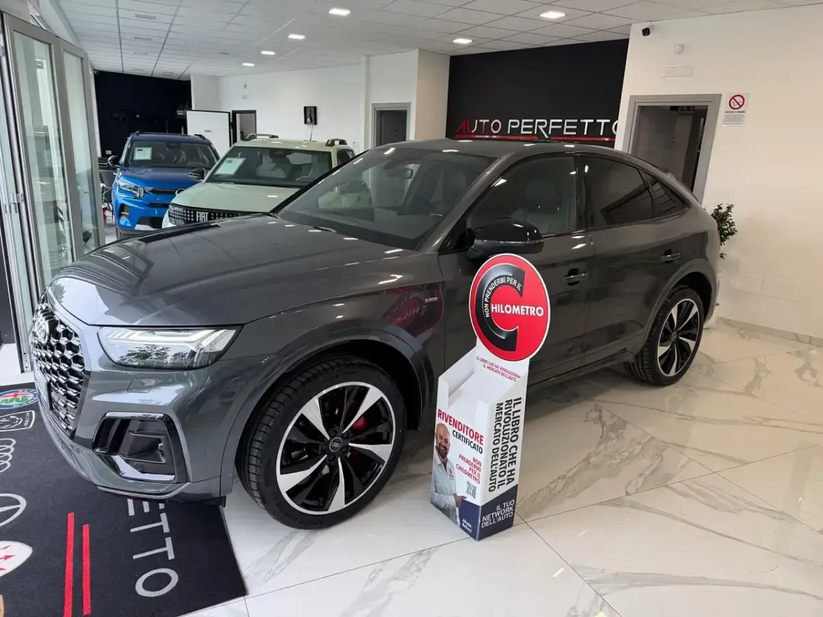 Usata Audi Q5 S-line plus 203 CV (149 kW) 2021 Grigio SUV