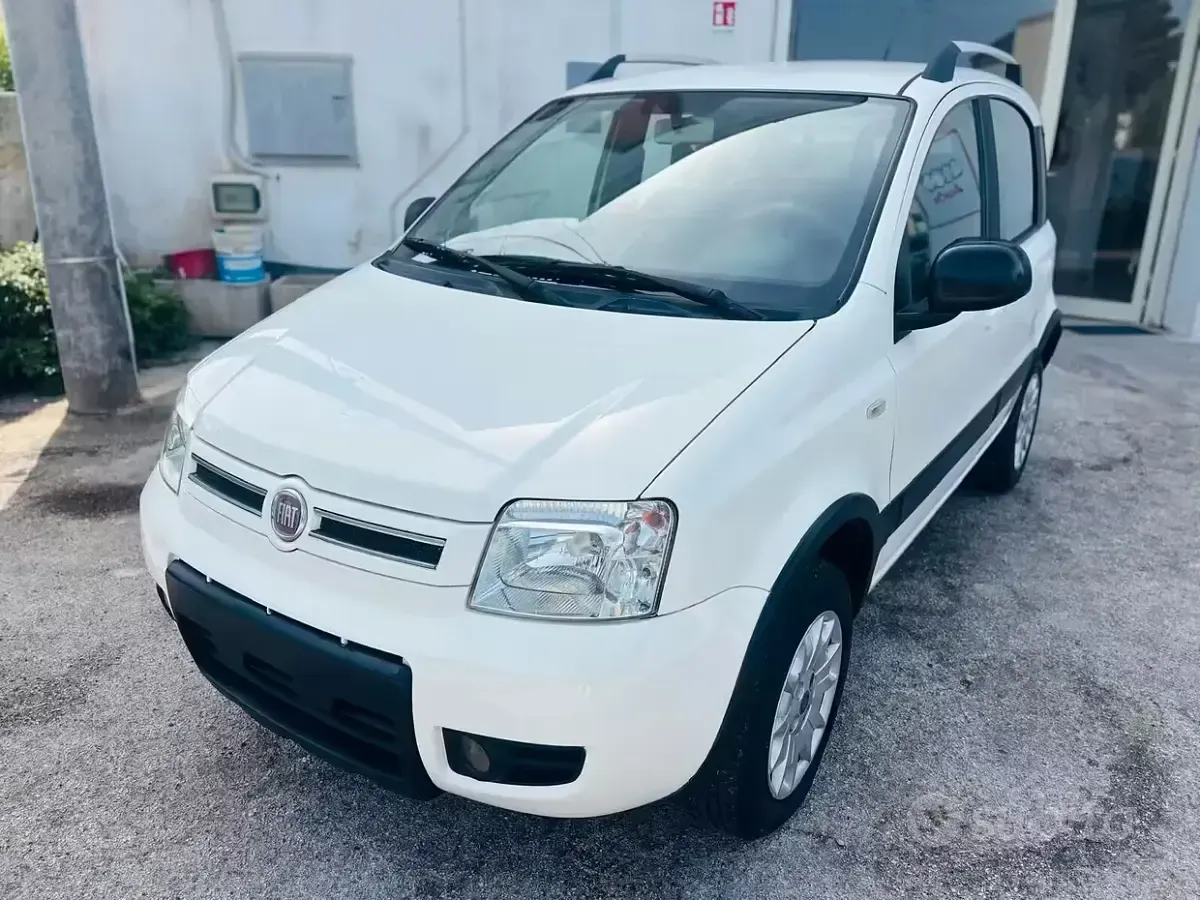 Usata Fiat Panda 4x4 Climbing 69 CV (50 kW) 2012 Bianco Utilitaria