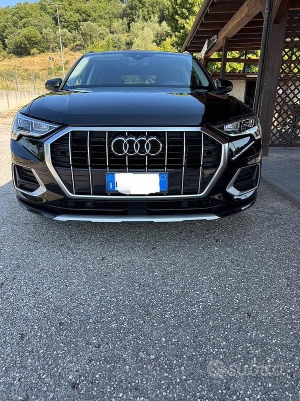 Usata Audi Q3 Advanced 150 CV (110 kW) 2019 Nero SUV