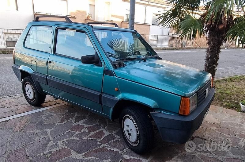 Usata Fiat Panda 2003 Verde Utilitaria
