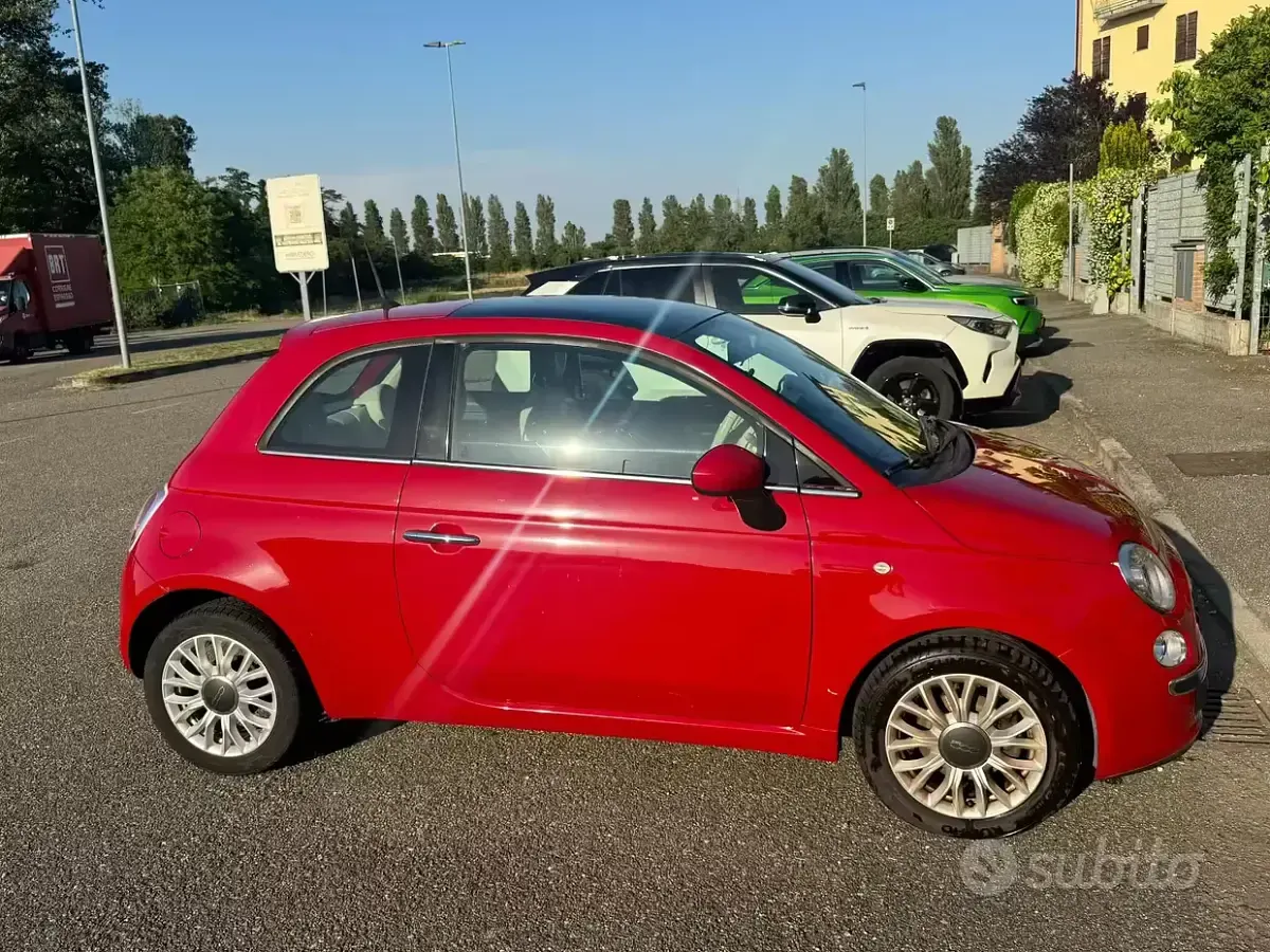 Occasion Fiat 500 Lounge 95 ch (69 kW) 2014 Rouge Berline