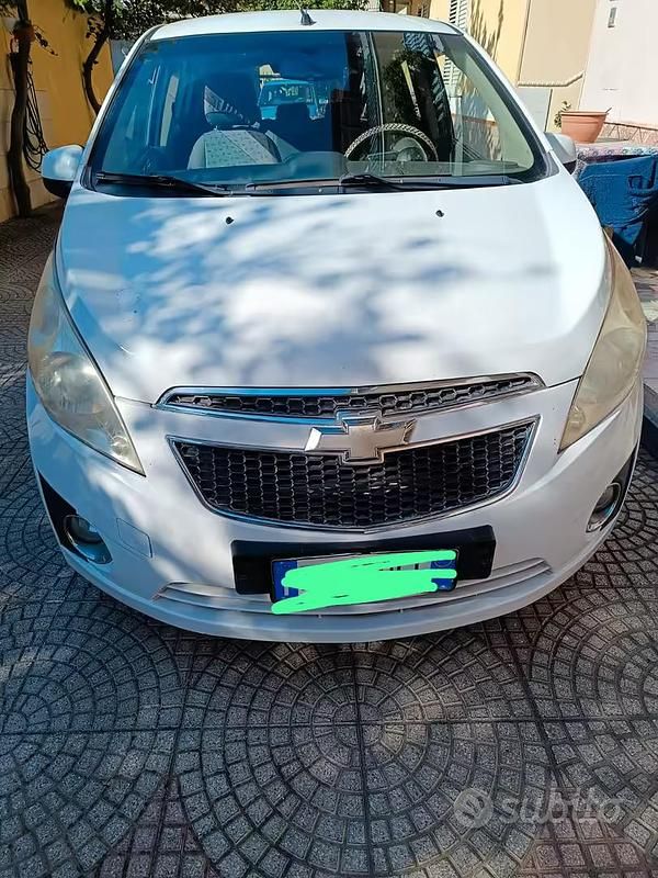 Usata Chevrolet Spark 2012 Bianco Utilitaria