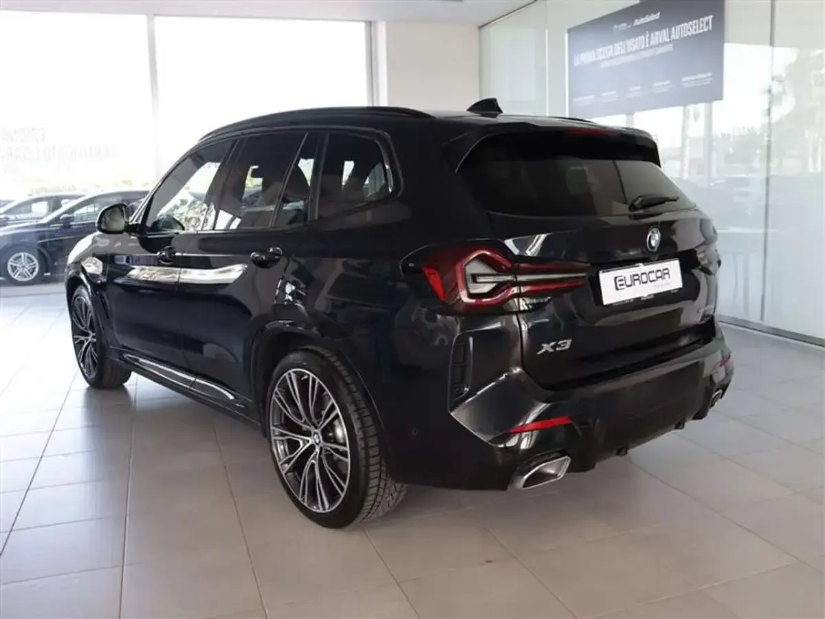 Usata BMW X3 M Sport 190 CV (139 kW) 2022 Nero / black SUV