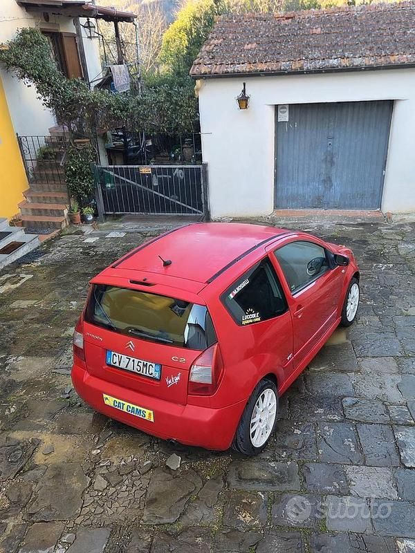 Usata Citroën C2 2005 Rosso Utilitaria