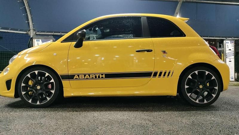 Usata Abarth 595 Competizione 179 CV (131 kW) 2020 Giallo Utilitaria