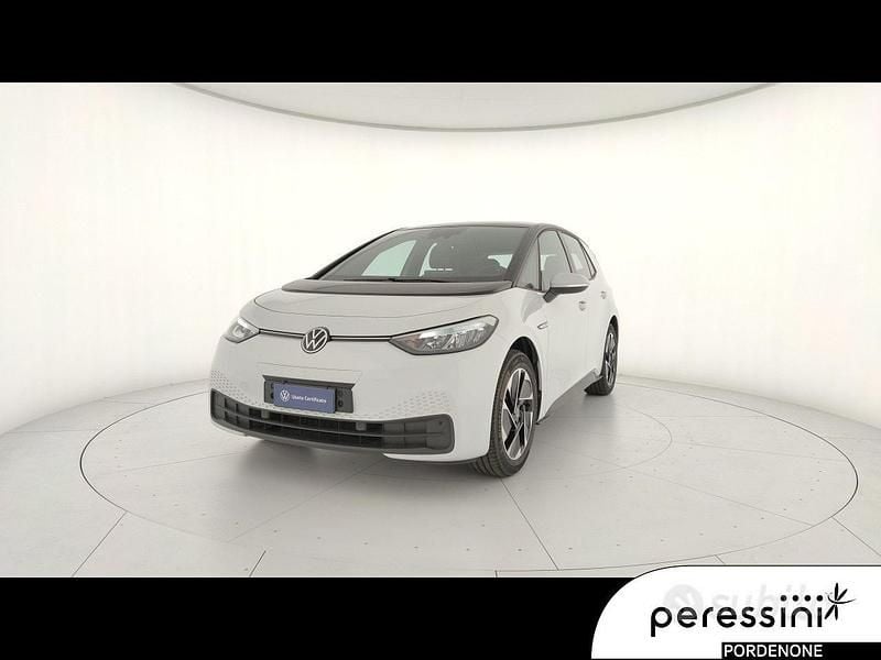 Bianco Usata 2023 VW ID.3 Business Utilitaria | 22.900 € (Buon prezzo) - Immagine 1/4