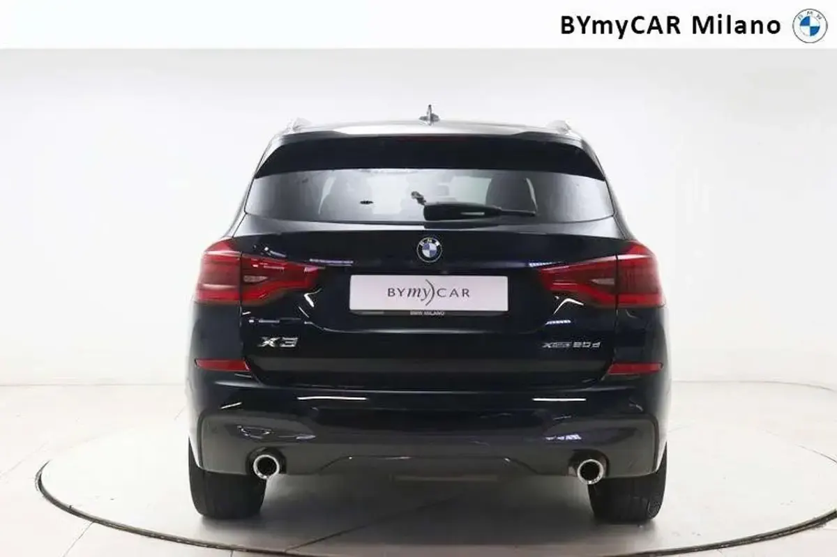 Usata BMW X3 M Sport 190 CV (139 kW) 2021 Carbon black metallizzato SUV