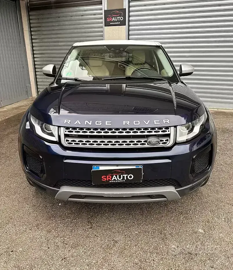 Usata Land Rover Range Rover evoque SE Dynamic 150 CV (110 kW) 2018 Blu SUV