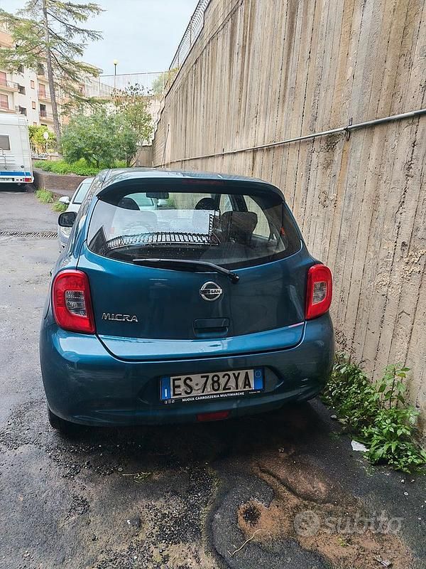 Usata Nissan Micra 2014 Blu Berlina