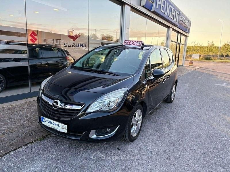 Nero Usata 2017 Opel Meriva Monovolume | 7500 € (Buon prezzo) - Immagine 1/4