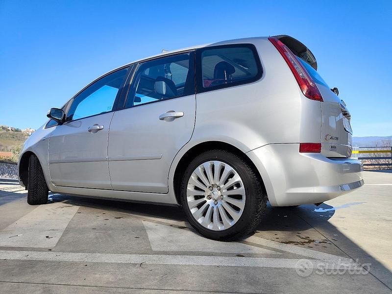 Usata Ford C-MAX Titanium 110 CV (80 kW) 2008 Grigio Monovolume