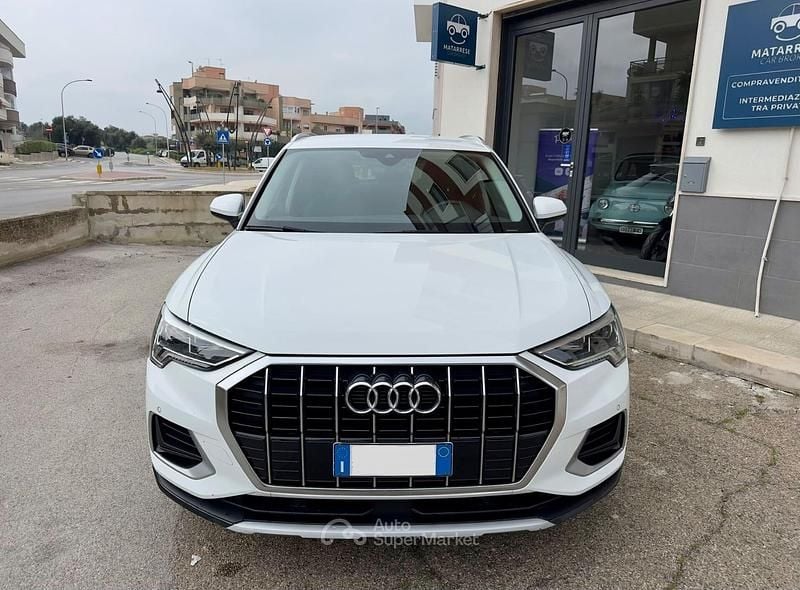 Usata Audi Q3 Advanced 150 CV (110 kW) 2019 Bianco SUV