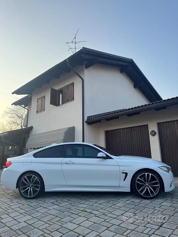 Usata BMW 420 Coupé M Sport 190 CV (139 kW) 2015 Bianco Coupé