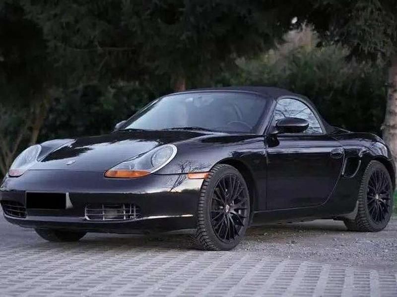 Nero Usata 2002 Porsche 986 Boxster Cabrio | 27.900 € (Buon prezzo) - Immagine 1/4