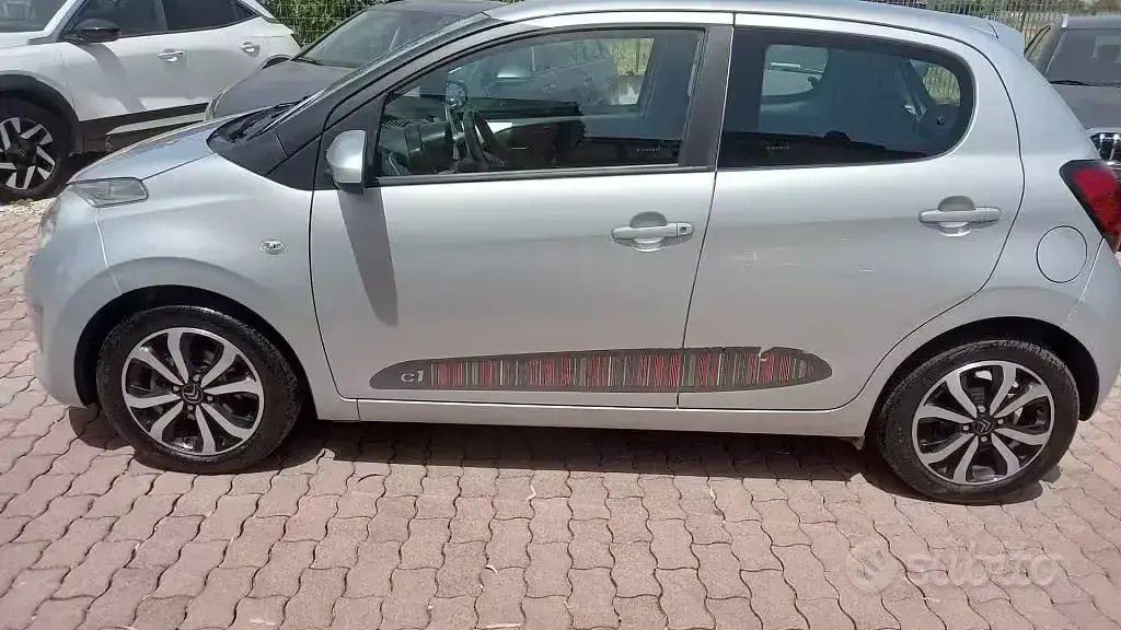 Usata Citroën C1 PureTech 82 CV (60 kW) 2018 Grigio Utilitaria
