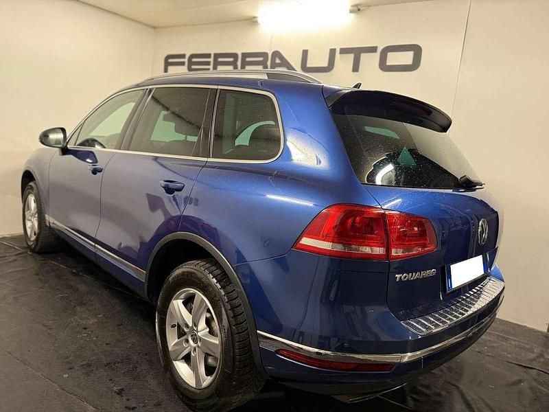 Usata VW Touareg Terrain Tech 262 CV (192 kW) 2015 Blu/azzurro SUV