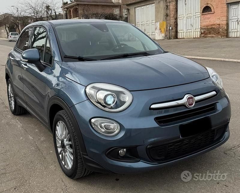 Usata Fiat 500X Lounge 95 CV (69 kW) 2019 Blu SUV