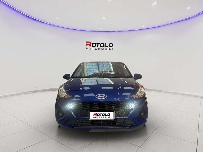 Blu Usata 2022 Hyundai i10 Utilitaria | 9890 € (Ottimo prezzo) - Immagine 1/4