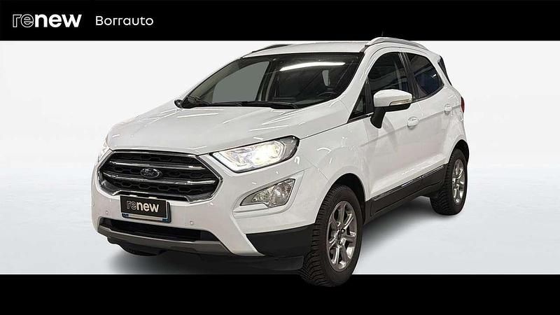 Bianco Usata 2018 Ford Ecosport Titanium SUV | 11.500 € (Buon prezzo) - Immagine 1/4