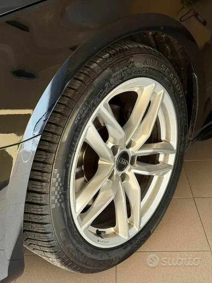 Usata Audi A4 S-Line 122 CV (89 kW) 2017 Nero Station wagon