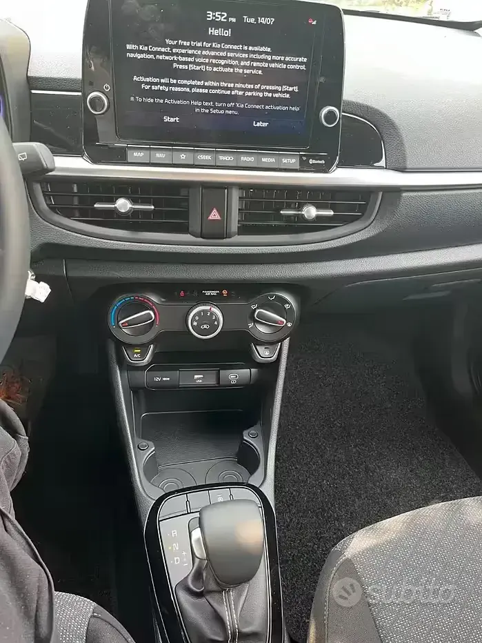 Nuova Kia Picanto GT 63 CV (46 kW) 2025 Nero Utilitaria