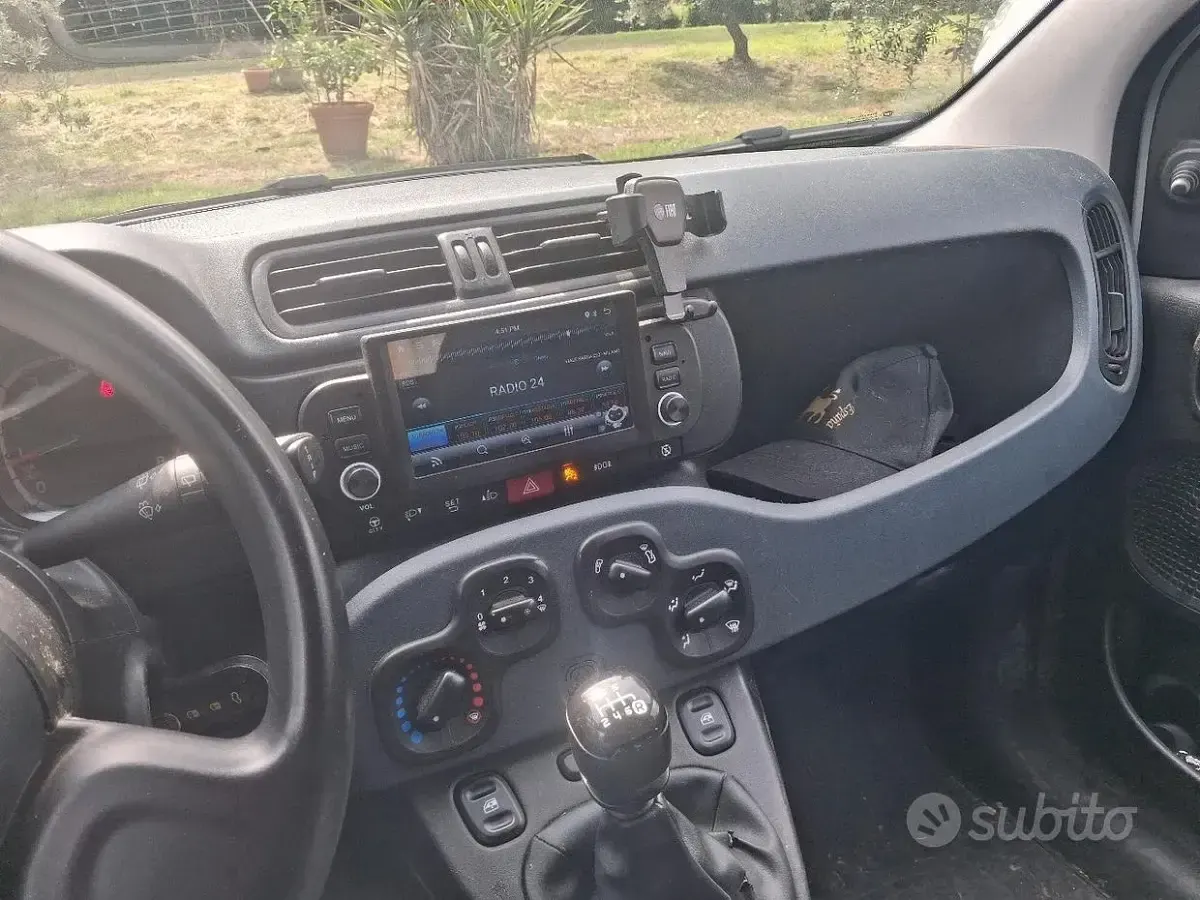 Usata Fiat Panda 4x4 85 CV (62 kW) 2019 Bianco Utilitaria